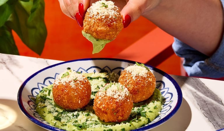 Arancini being eater header